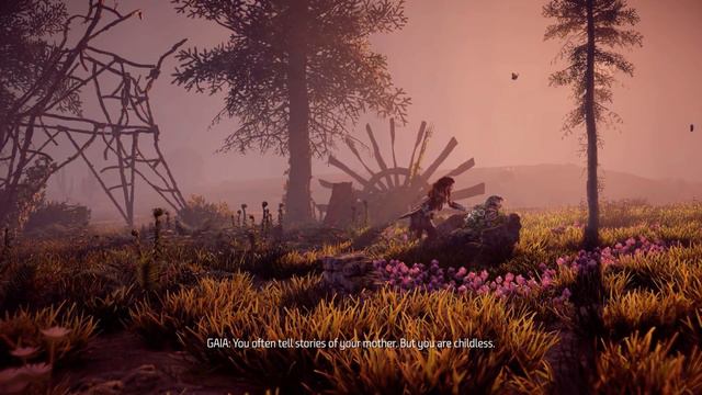 I'm not crying you are | Horizon Zero Dawn Ending [2K60FPS] смотреть онлайн