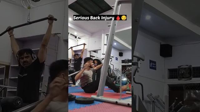 SERIOUS BACK INJURY DURING SQUATS WORKOUT #indianhealthofficial #ajayparihar #fitness #injured смотреть онлайн