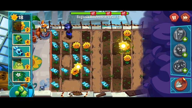 PvZ 3: Welcome to Zomburbia 😱 Level 135, 136🔥 Android Gameplay смотреть онлайн