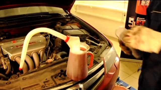 Заливка масел IDEMITSU в HONDA ACCORD (CL-9)
