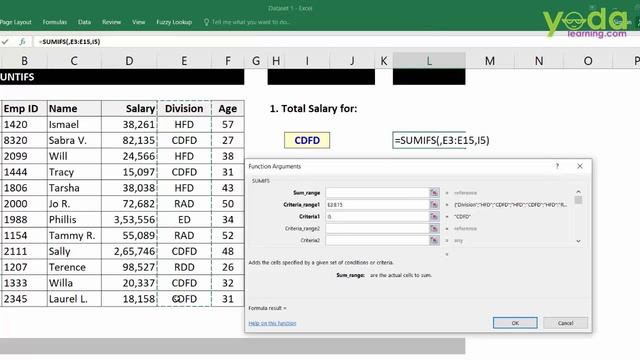 SUMIFS and COUNTIFS Formula in Excel with example | Excel Tutorials 2020 смотреть онлайн