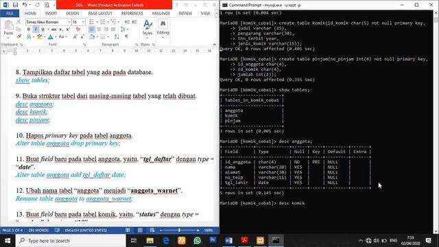 MySQL #4 Data Definition Language (DDL) смотреть онлайн