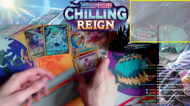 Pokemon Sent Me A Chilling Reign Booster Box Early! GREAT Pulls! смотреть онлайн