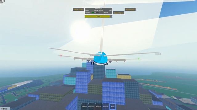 Landing PLANES on top of BUILDINGS in PTFS! PTFS challenges PT.1 смотреть онлайн