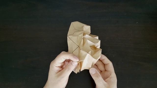 head - Origami two headed dragon - designed by Nham Van Son смотреть онлайн