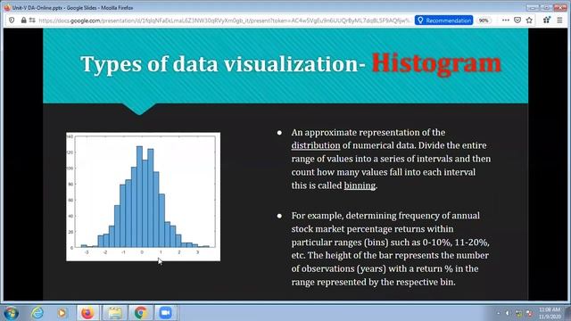 DA Lecture 48: Conventional data visualization tools, Techniques & Types for data visualization смотреть онлайн