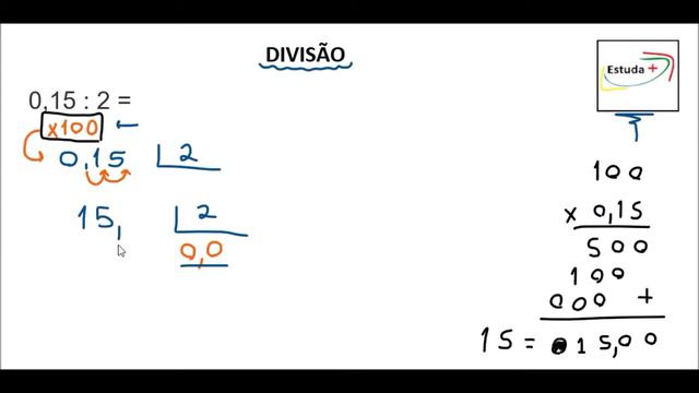Como dividir 0,15 por 2 ? смотреть онлайн