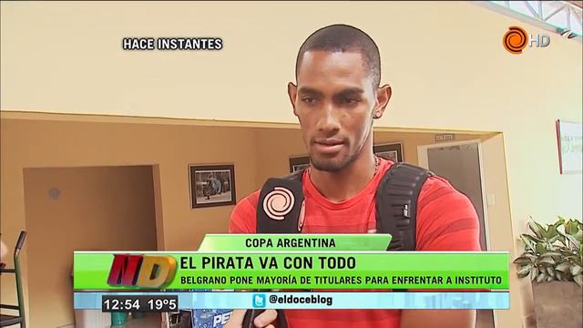 Jerry Bengston será titular en Belgrano смотреть онлайн