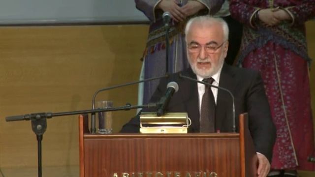 Речь Ивана Саввиди на открытии кафедры понтийских исследований в университете им. Аристотеля смотреть онлайн