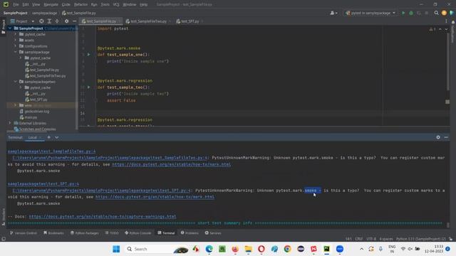Custom Markers (PyTest - Part 12) смотреть онлайн