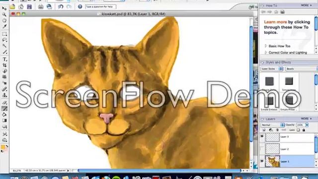 Speedpainting cat смотреть онлайн