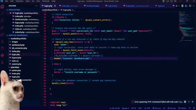 BACK-END WEB DEVELOPMENT USING PHP/MYSQL/XAMPP APACHE SERVER-SIDE SOLUTION | 006 смотреть онлайн