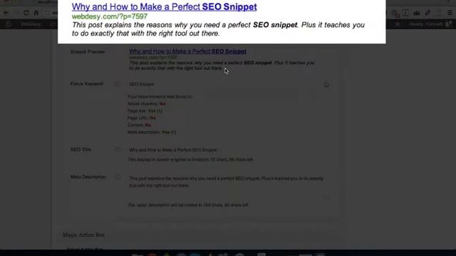 Snippet Preview with WP SEO by Yoast смотреть онлайн