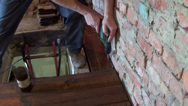 ПОЛ В ГАРАЖЕ часть 2. Люк в подвал. смотреть онлайн