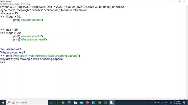 Python Part 11 | Asking question with if and else смотреть онлайн