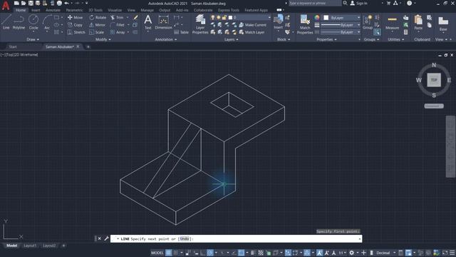 AutoCAD Isometric Drawing Exercise 17 смотреть онлайн