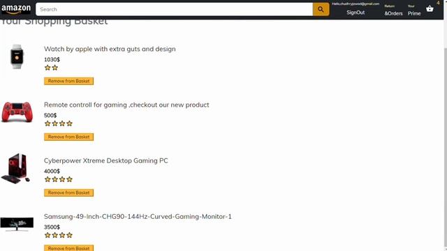 Amazon-Clone using Reactjs ,ContextApi along with reducer Hook. смотреть онлайн