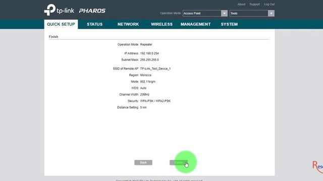 How To Configure TP-LINK Pharos CPE220 V1 Outdoor CPE WiFi 2.4GHz 300Mbps 12dBi 1000mw