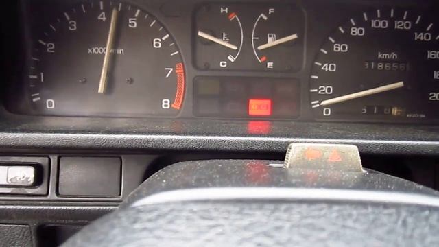 Honda civic 1.4 GL 1989 revs (stock) смотреть онлайн