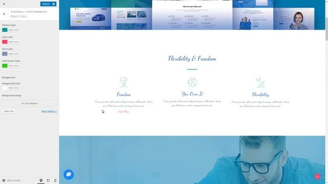 Setup Fonts and colors on your WordPress Website смотреть онлайн