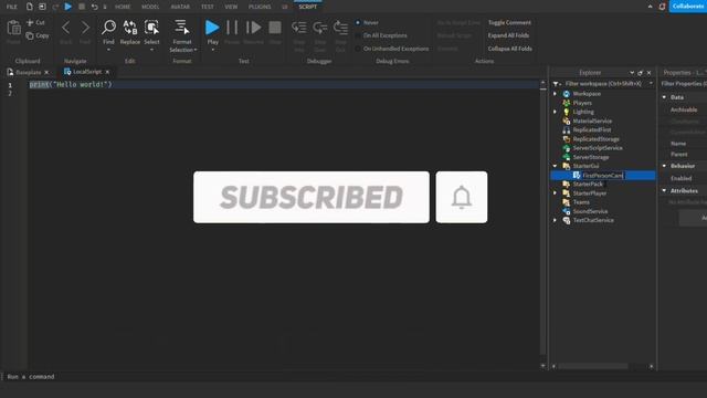How to make a smooth first person camera! [Roblox Studio] смотреть онлайн