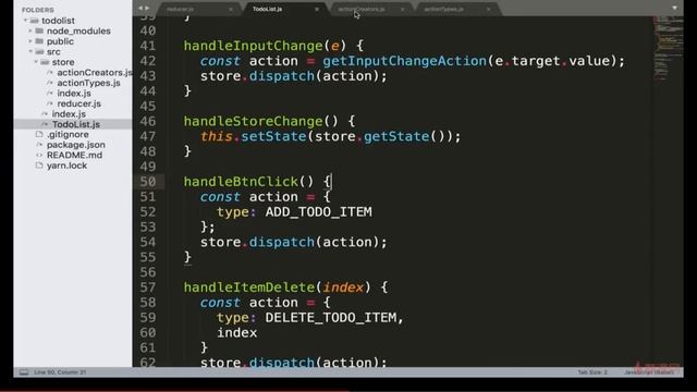 React 16.x教程 之 Redux入门｜5.8 使用actionCreator统一创建action —— React系列课程从零基础到项目开发实战 смотреть онлайн
