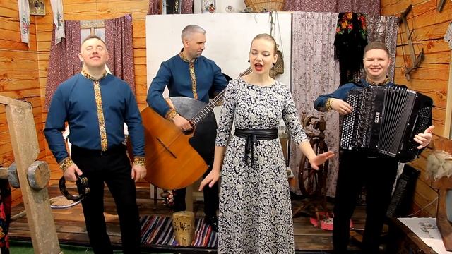Цветет черемуха! Ансамбль А.Заволокина ВЕЧЕРКА поет Александра Тушина. смотреть онлайн