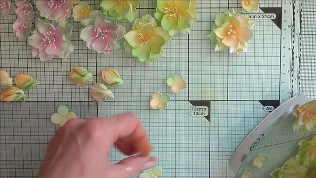⭐ EASY foamiran flowers with NEW flower 8 dies by Lady E designs ⭐ #ladye #ladyedesigns смотреть онлайн