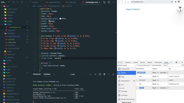 Ember.js Tutorial For Beginners #03 Router & Controller (2022)