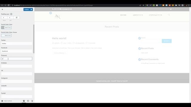How to Customize Top Bar in WordPress websites смотреть онлайн