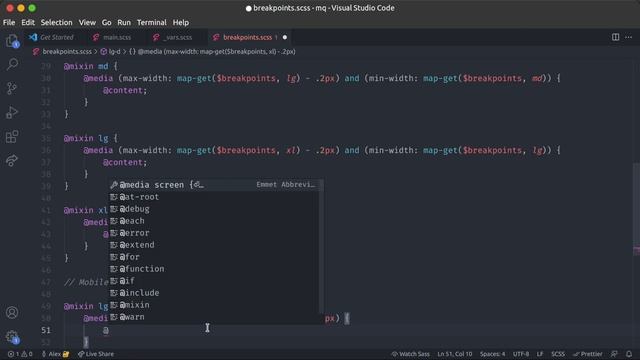 Как писать CSS медиа запросы за доли секунды | CSS Media Queries | SCSS смотреть онлайн