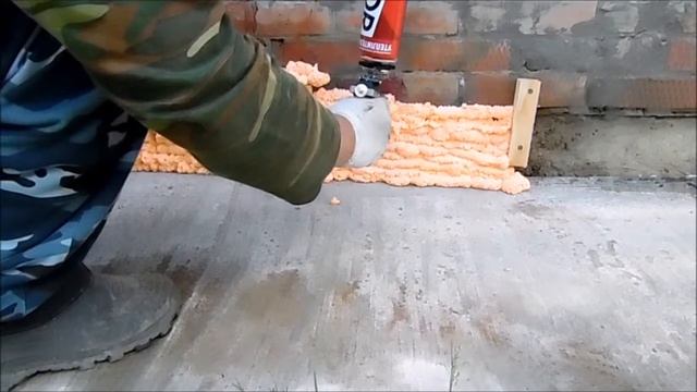 Нанесение утеплителя полиуретан,полинор на кирпич и бетон смотреть онлайн