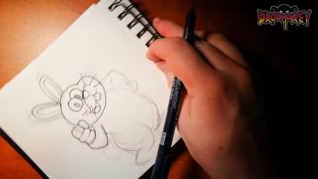 JUST A CHARACTER #SKETCH IN MY SKETCHBOOK 34 - speed drawing | DROIDMONKEY смотреть онлайн