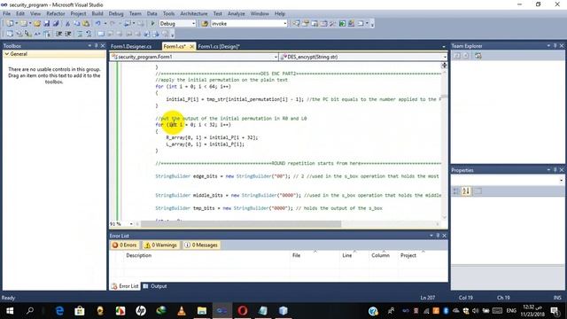 DES encryption & decryption using C# смотреть онлайн