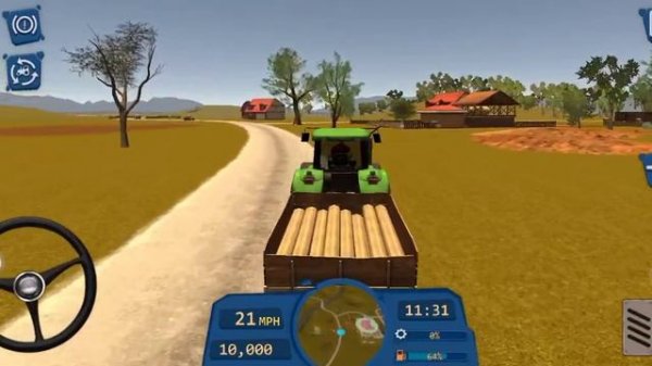 Farm Sim 21 Pro - Tractor Farming Simulator 3D - Android GamePlay
