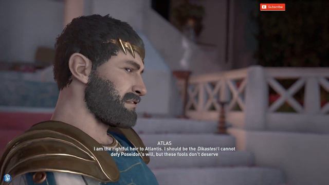 Assassin’s Creed Odyssey - Burden of Leadership Part 2 Judgement of Atlantis Episode 3 смотреть онлайн