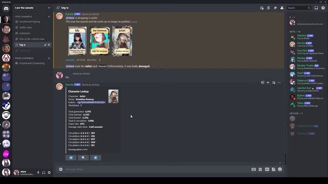 What Makes a Card Worth Grabbing in Karuta? смотреть онлайн