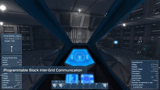 Space Engineers - Update 01.171 DEV - Programmable Block Inter-Grid Communication смотреть онлайн