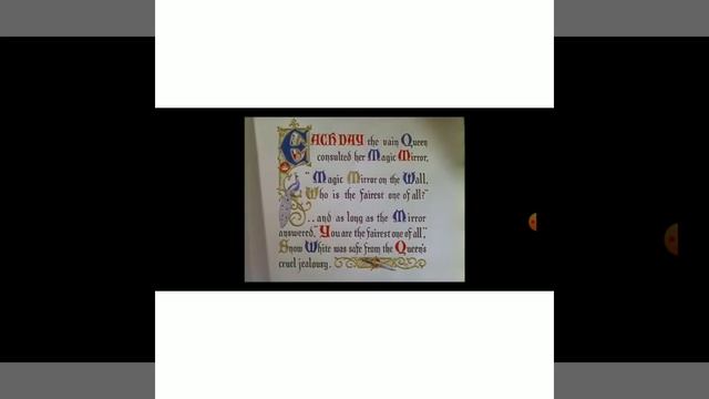 Буктрейлер. Братья Гримм. Белоснежка и семь гномов.