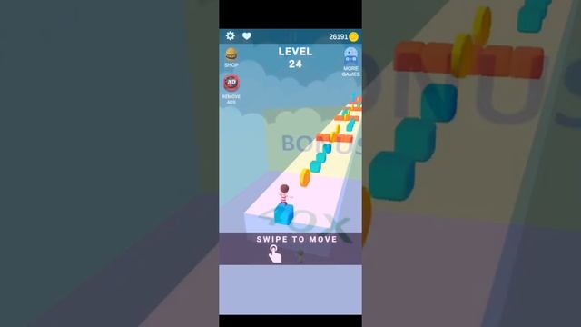 Cube Stacker Surfer 3D Run Free Cube Jumper Game #4 - Play android games смотреть онлайн