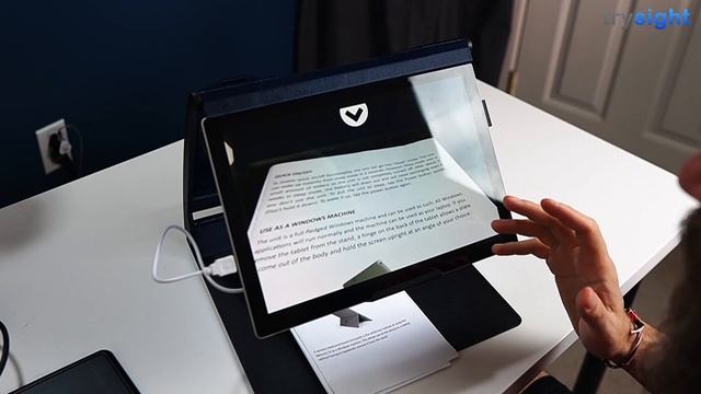 Mercury 12 - Windows 10 Digital Magnifier OCR - TrySight - The Blind Life смотреть онлайн