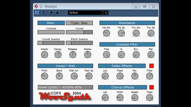WOO SYNTH by COFX CONCRETE FX 2004 смотреть онлайн
