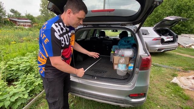 GEELY MONJARO РАЗМЕРЫ БАГАЖНИКА ? СРАВНЕНИЕ ГАБАРИТОВ И ВМЕСТИТЕЛЬНОСТИ С KIA SORENTO PRIME смотреть онлайн