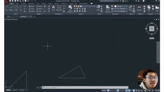 TUTORIAL AUTOCAD UNTUK PEMULA смотреть онлайн