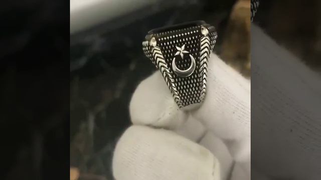 Прямоугольное кольцо ручной работы из 925 пробы серебра смотреть онлайн