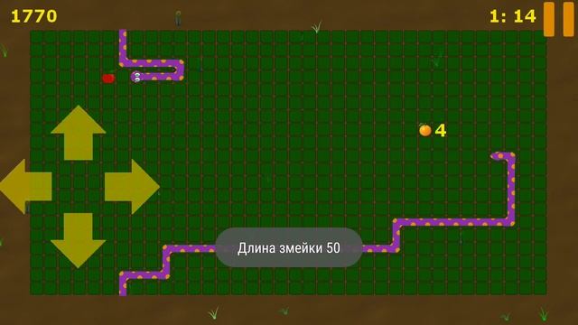 Snake Retro Android game free смотреть онлайн