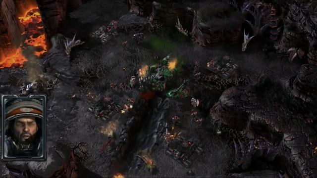 Gates of Hell: Jim Raynor and Dominion Forces Begin the Invasion on Char (Starcraft 2) смотреть онлайн