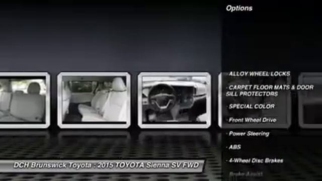 2015 TOYOTA Sienna BT52719 смотреть онлайн