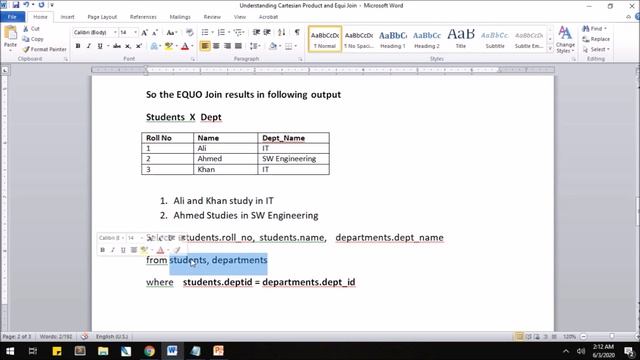 3 - Displaying Data from Multiple Tables (Oracle SQL Joins) смотреть онлайн