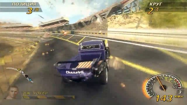 FlatOut 2 #21 ☮ Смертельная гонка смотреть онлайн